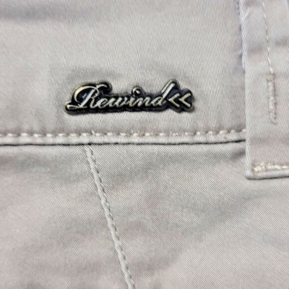 Women's Rewind Cargo Pants Khaki Size 11 with Zippered Cargo Pockets - Picture 10 of 10